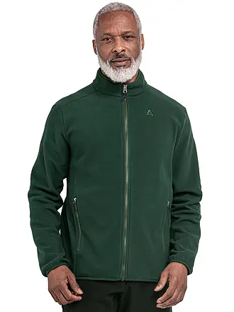 SCHÖFFEL | Herren Fleecejacke Ash | dunkelgrün